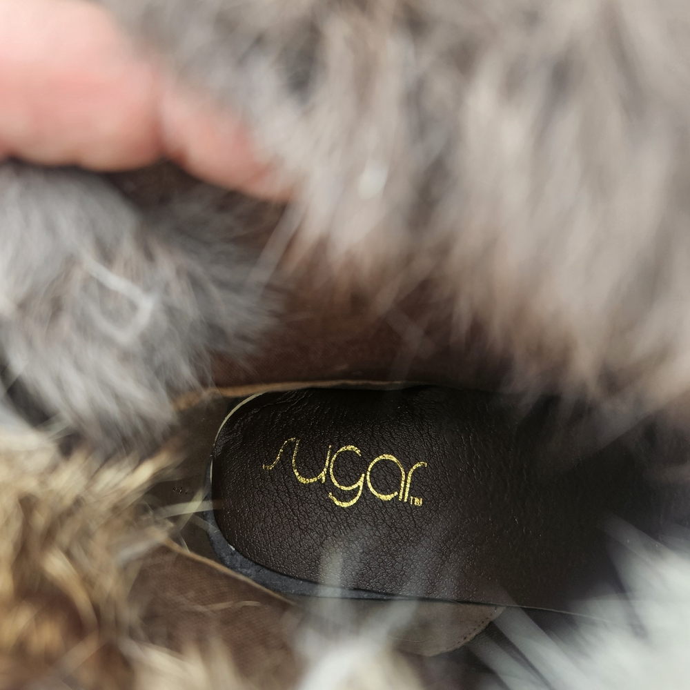Real Fur Cowbow Boots - Picture 4 of 6